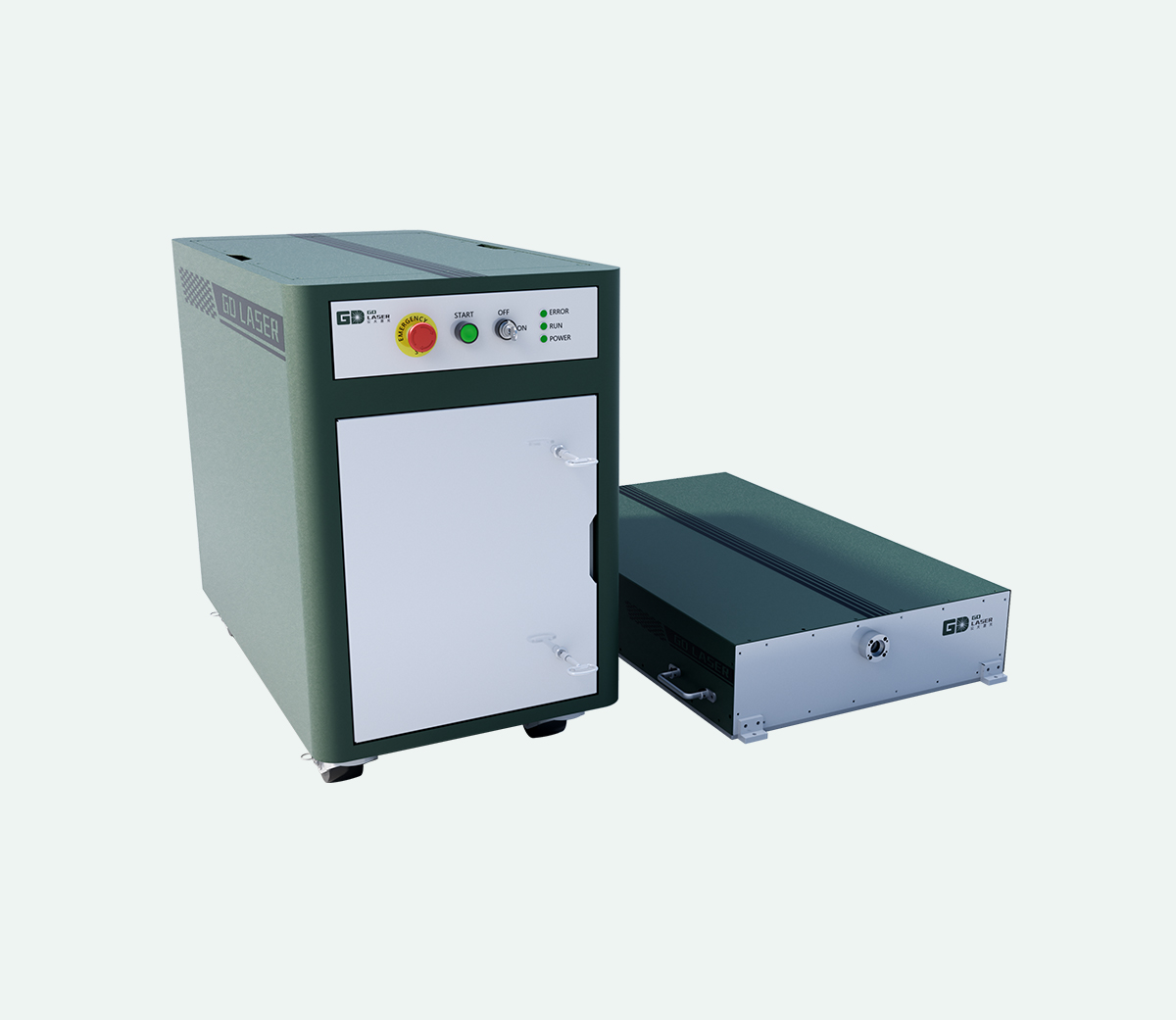 3000/4000W 单模连续绿光光纤激光器